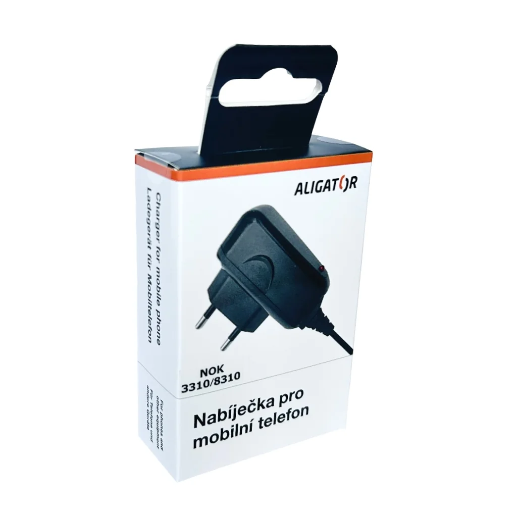 Nabíječka ALIGATOR pro Nokia 32 / 33 / 5x / 6x / 7x / 82 / 83 / 88 / 9x