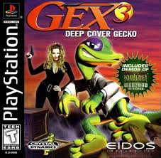 PS1 Gex deep cover gecko