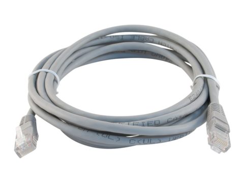 Kabel datový EMOS CAT.5E UTP 3m (patchkabel)