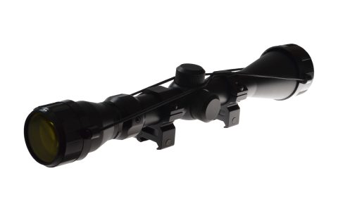 Puškohled 3-9x40 s montáží, černý