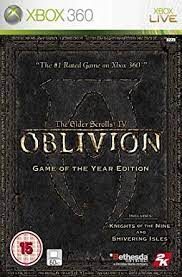 XBOX 360 THE ELDER SCROLLS IV : OBLIVION GAME OF T