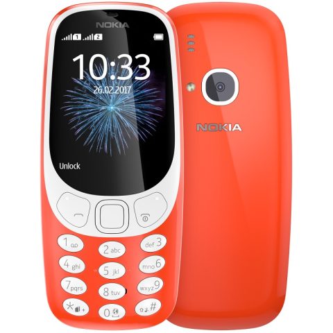 Nokia 3310 DS 2017 oranžová